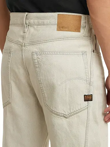 G-Star Men's Contor 3D Straight-Leg Jeans - Beached Faded Vivianite Grey - Size 38 | Thumbnail 5