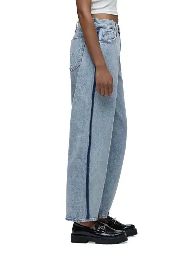 Hudson Jeans Women's Courtney Mid-Rise Wide-Leg Jeans - Arcade | Thumbnail 5