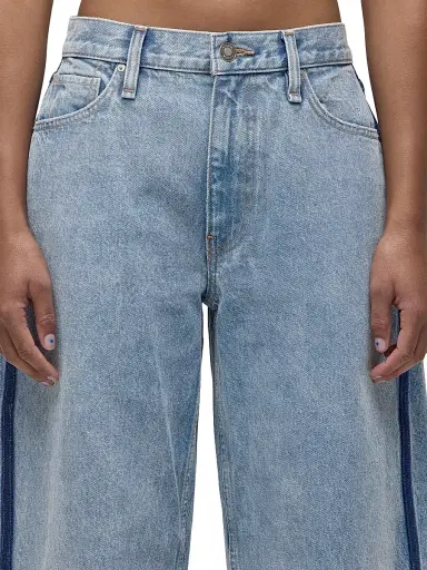 Hudson Jeans Women's Courtney Mid-Rise Wide-Leg Jeans - Arcade | Thumbnail 7