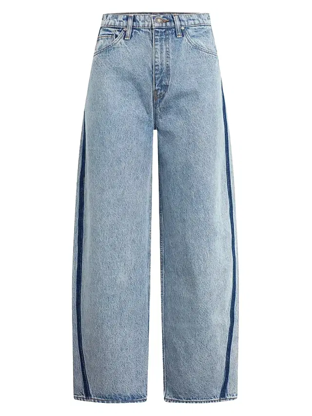 Women's Courtney Mid-Rise Wide-Leg Jeans - Arcade