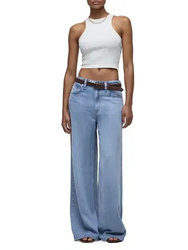 Hudson Jeans Women's Jodie Wide-Leg Jeans - Dreamscape - Size 31 | Thumbnail 2