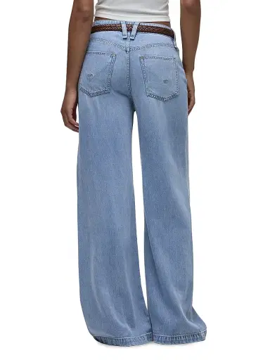 Hudson Jeans Women's Jodie Wide-Leg Jeans - Dreamscape - Size 31 | Thumbnail 6