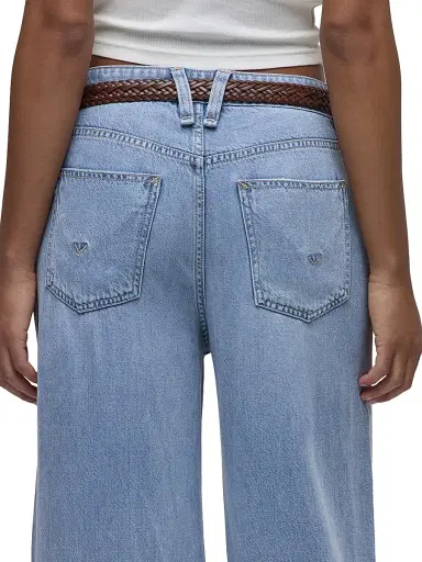 Hudson Jeans Women's Jodie Wide-Leg Jeans - Dreamscape - Size 31 | Thumbnail 8