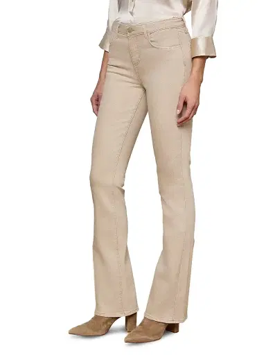 L'Agence Women's Selma Bootcut Jeans - Biscuit - Size 32 | Thumbnail 3