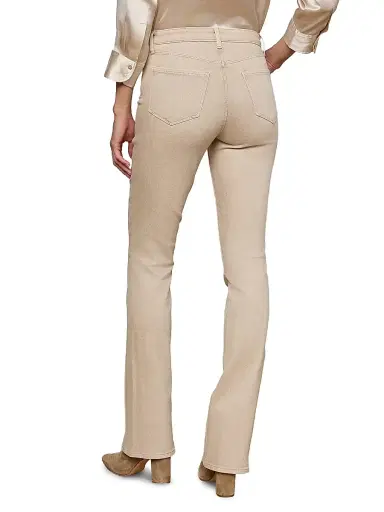 L'Agence Women's Selma Bootcut Jeans - Biscuit - Size 32 | Thumbnail 4