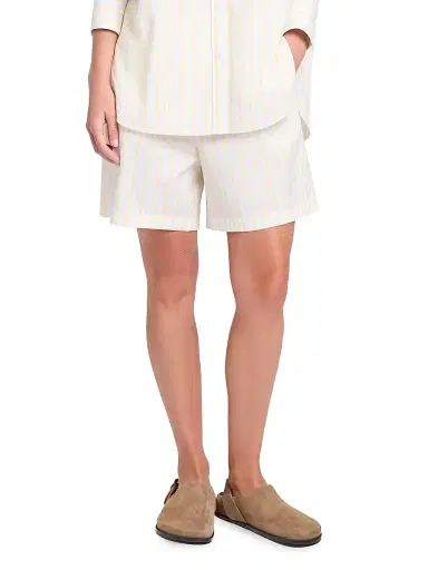 TWP Women's Henry St. Striped Wide-Leg Shorts | Thumbnail 3 TWP Women's Henry St. Striped Wide-Leg Shorts | Thumbnail 3