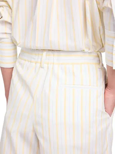 TWP Women's Henry St. Striped Wide-Leg Shorts | Thumbnail 6 TWP Women's Henry St. Striped Wide-Leg Shorts | Thumbnail 6