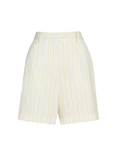 TWP Women's Henry St. Striped Wide-Leg Shorts | Thumbnail 1 TWP Women's Henry St. Striped Wide-Leg Shorts | Thumbnail 1