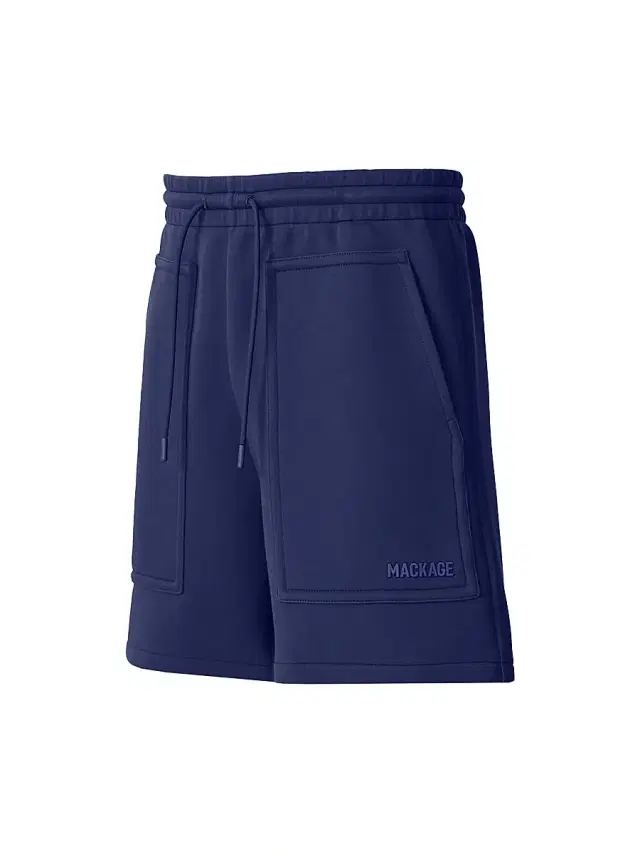 Men's Elwood Double-Face Jersey Shorts - Mineral Blue