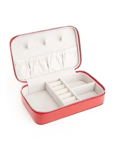 Royce New York Zippered Travel Jewelry Case | Thumbnail 2 Royce New York Zippered Travel Jewelry Case | Thumbnail 2