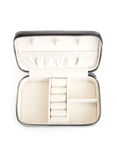 Royce New York Zippered Travel Jewelry Case | Thumbnail 3 Royce New York Zippered Travel Jewelry Case | Thumbnail 3