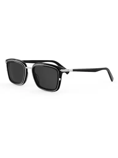 Dior Men's Diorblacksuit S18U 53MM Square Sunglasses - Black | Thumbnail 1
