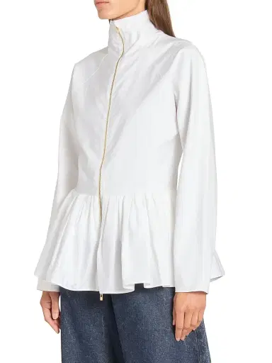 Alaïa Women's Cotton Peplum Jacket | Thumbnail 4 Alaïa Women's Cotton Peplum Jacket | Thumbnail 4