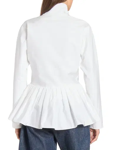 Alaïa Women's Cotton Peplum Jacket | Thumbnail 5 Alaïa Women's Cotton Peplum Jacket | Thumbnail 5