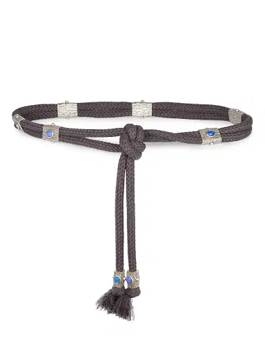 Isabel Marant Women's Aleea Cotton-Blend Cord Belt | Thumbnail 1