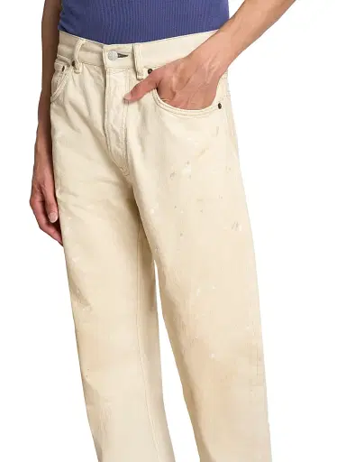 Acne Studios Men's Trafalgar Bleach Splatter Straight-Leg Jeans - White - Size 36 | Thumbnail 6 Acne Studios Men's Trafalgar Bleach Splatter Straight-Leg Jeans - White - Size 36 | Thumbnail 6