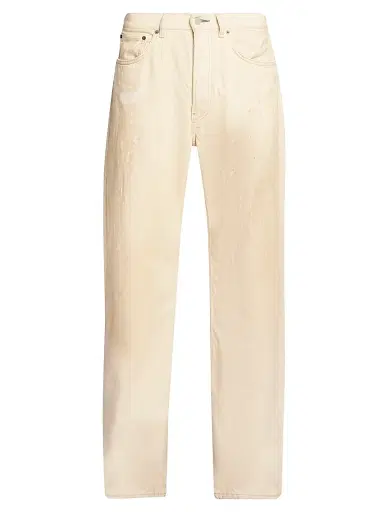 Acne Studios Men's Trafalgar Bleach Splatter Straight-Leg Jeans - White - Size 36 | Thumbnail 1 Acne Studios Men's Trafalgar Bleach Splatter Straight-Leg Jeans - White - Size 36 | Thumbnail 1