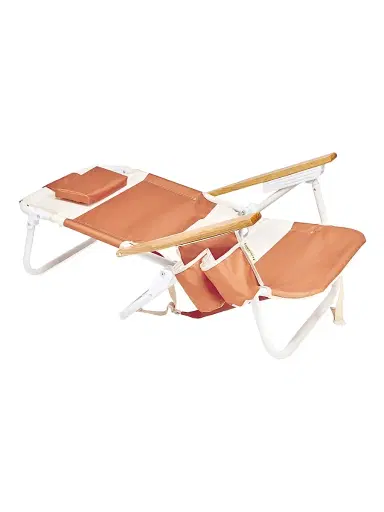 Sunnylife Deluxe Beach Chair - Orange | Thumbnail 3