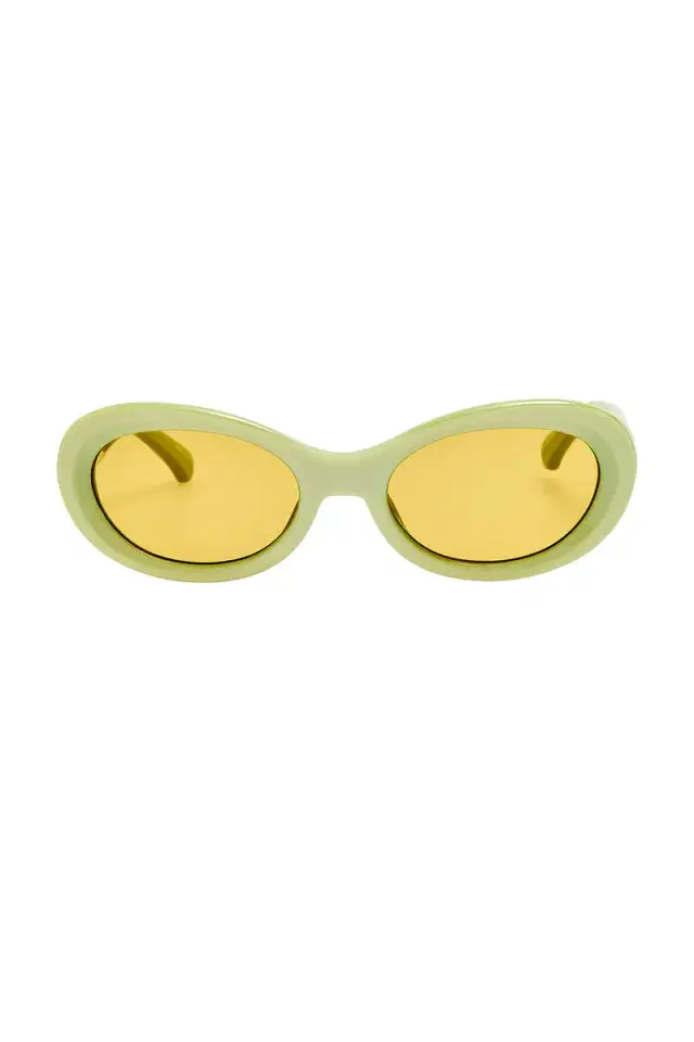Dries Van Noten Oval Sunglasses