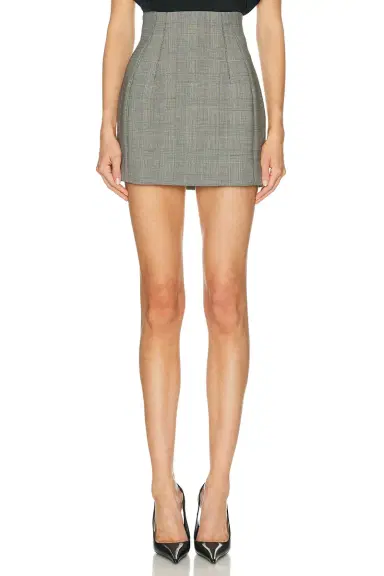 Mugler Mini Tailored Skirt | Thumbnail 1 Mugler Mini Tailored Skirt | Thumbnail 1