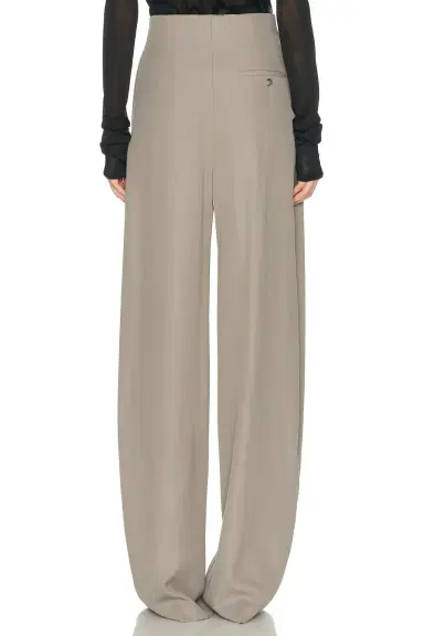 Mugler High Waist Wide Leg Trouser | Thumbnail 4 Mugler High Waist Wide Leg Trouser | Thumbnail 4