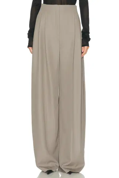 Mugler High Waist Wide Leg Trouser | Thumbnail 1 Mugler High Waist Wide Leg Trouser | Thumbnail 1