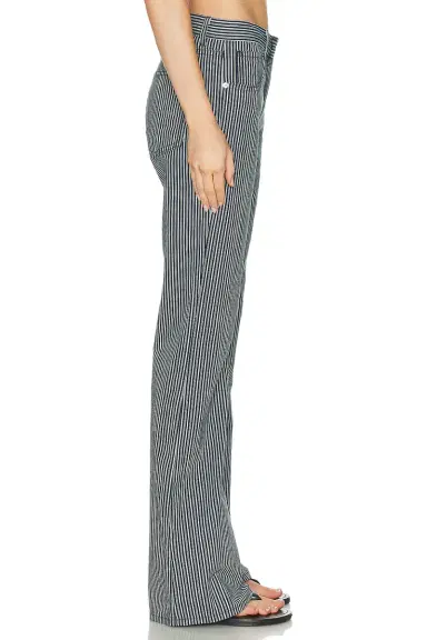 Nili Lotan Celia Striped Straight Leg | Thumbnail 3 Nili Lotan Celia Striped Straight Leg | Thumbnail 3