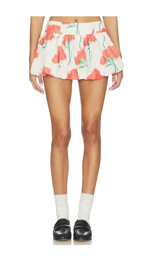 Kenzo Archive Rose Balloon Skirt