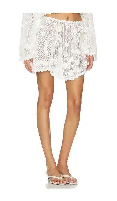 For Love & Lemons Sara Mini Skirt | Thumbnail 2 For Love & Lemons Sara Mini Skirt | Thumbnail 2