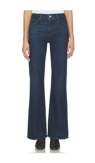 PAIGE Sofia Seamed Belt Loops Flare Jeans | Thumbnail 1 PAIGE Sofia Seamed Belt Loops Flare Jeans | Thumbnail 1
