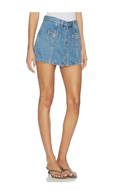 Levi's Button Front Skort | Thumbnail 2 Levi's Button Front Skort | Thumbnail 2
