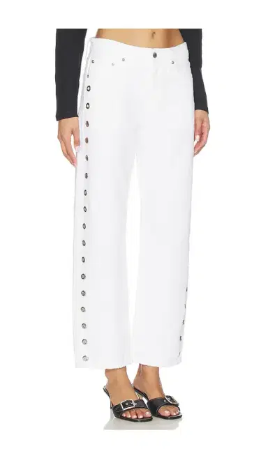 Pistola Lexi Mid Rise Bowed Straight Jeans | Thumbnail 2 Pistola Lexi Mid Rise Bowed Straight Jeans | Thumbnail 2