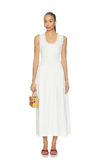ROAME. Lucy Rib Maxi Dress | Thumbnail 1
