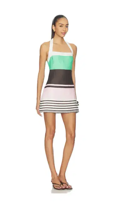 ROAME. Maya Mini Halter Dress | Thumbnail 2 ROAME. Maya Mini Halter Dress | Thumbnail 2
