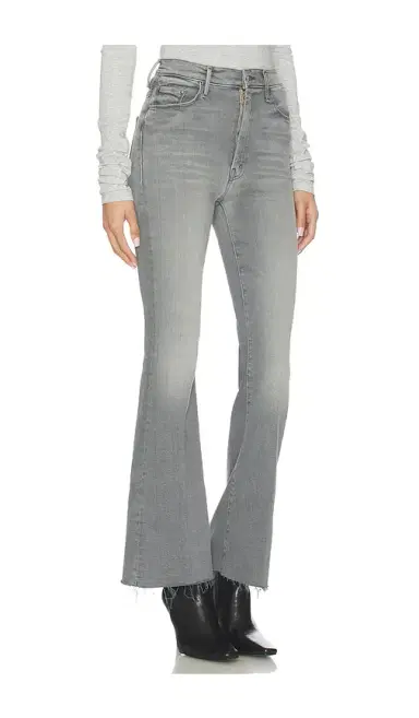Mother High Waisted Weekend Fray Jeans | Thumbnail 2 Mother High Waisted Weekend Fray Jeans | Thumbnail 2
