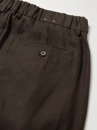 NN07 Kay 1808 Straight-Leg LENZING™ ECOVERO™ and Linen-Blend Trousers - Men | Thumbnail 5