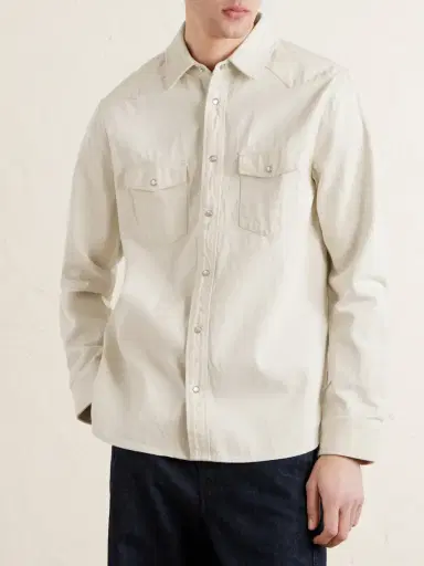 MR P. Western Denim Shirt - Men | Thumbnail 3 MR P. Western Denim Shirt - Men | Thumbnail 3