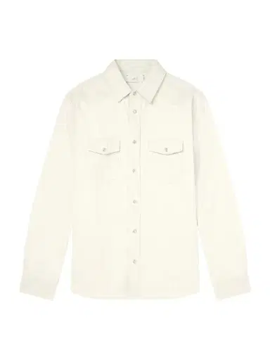 MR P. Western Denim Shirt - Men | Thumbnail 1 MR P. Western Denim Shirt - Men | Thumbnail 1