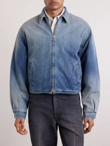 KAPITAL Hacksaw Drizzier 12oz Denim Jacket - Men | Thumbnail 3 KAPITAL Hacksaw Drizzier 12oz Denim Jacket - Men | Thumbnail 3