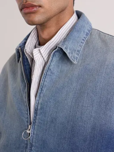 KAPITAL Hacksaw Drizzier 12oz Denim Jacket - Men | Thumbnail 5 KAPITAL Hacksaw Drizzier 12oz Denim Jacket - Men | Thumbnail 5