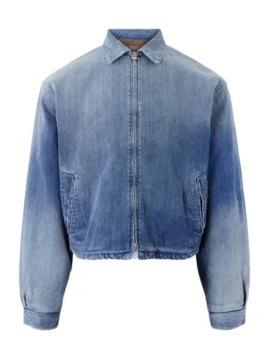 KAPITAL Hacksaw Drizzier 12oz Denim Jacket - Men | Thumbnail 1 KAPITAL Hacksaw Drizzier 12oz Denim Jacket - Men | Thumbnail 1