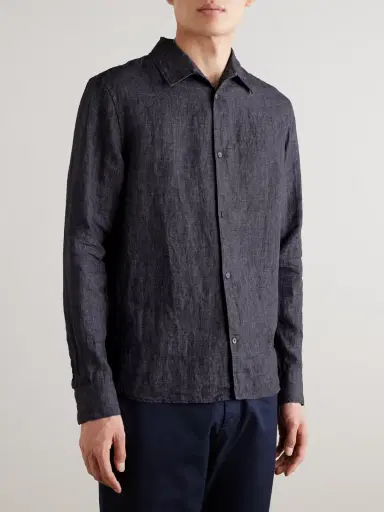 MR P. Linen Shirt - Men | Thumbnail 3 MR P. Linen Shirt - Men | Thumbnail 3