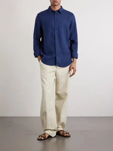 NN07 Enzo 5708 Linen Shirt - Men | Thumbnail 2