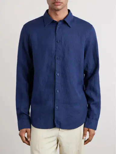 NN07 Enzo 5708 Linen Shirt - Men | Thumbnail 3