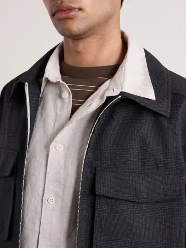 NN07 Enzo 5708 Linen Shirt - Men | Thumbnail 5