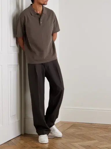 Frame Cotton-Piqué Polo Shirt - Men | Thumbnail 2 Frame Cotton-Piqué Polo Shirt - Men | Thumbnail 2