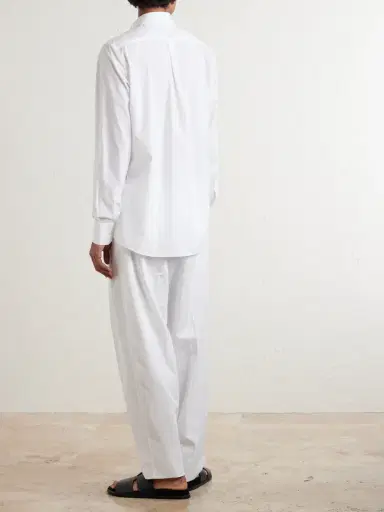 Dolce & Gabbana Cotton Oxford Shirt - Men | Thumbnail 4 Dolce & Gabbana Cotton Oxford Shirt - Men | Thumbnail 4