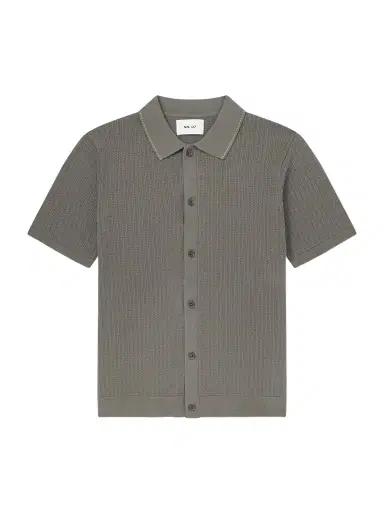 NN07 Nalo 60039 Open-Knit Cotton Shirt - Men | Thumbnail 1