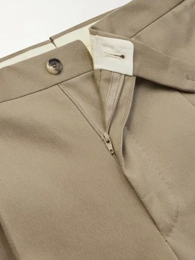 De Petrillo Straight-Leg Cotton-Blend Twill Trousers - Men | Thumbnail 6 De Petrillo Straight-Leg Cotton-Blend Twill Trousers - Men | Thumbnail 6