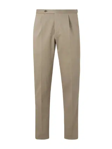 De Petrillo Straight-Leg Cotton-Blend Twill Trousers - Men | Thumbnail 1 De Petrillo Straight-Leg Cotton-Blend Twill Trousers - Men | Thumbnail 1